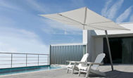 Picture of Spectra cantilever umbrella straight 90° | Square 2.5 m