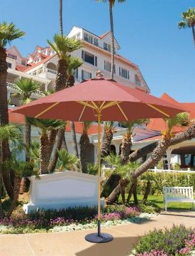 Show details for Galtech 131 9 Foot Round Market Umbrella 131 Picture of Galtech 131 9 Foot Round Market Umbrella 131