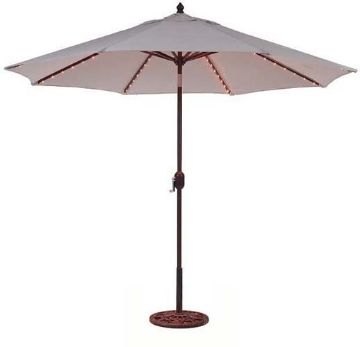 Show details for Galtech 936 9ft Round Umbrella w/ LED lights Model 936 Picture of Galtech 936 9ft Round Umbrella w/ LED lights Model 936