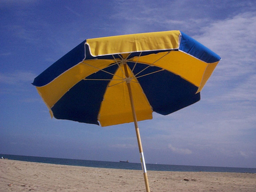 Fiberlite commercial beach umbrellas