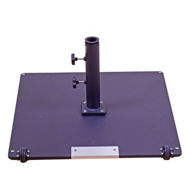 Picture of Galtech Umbrella 95 Pound Flat Base  095SQ with Wheels